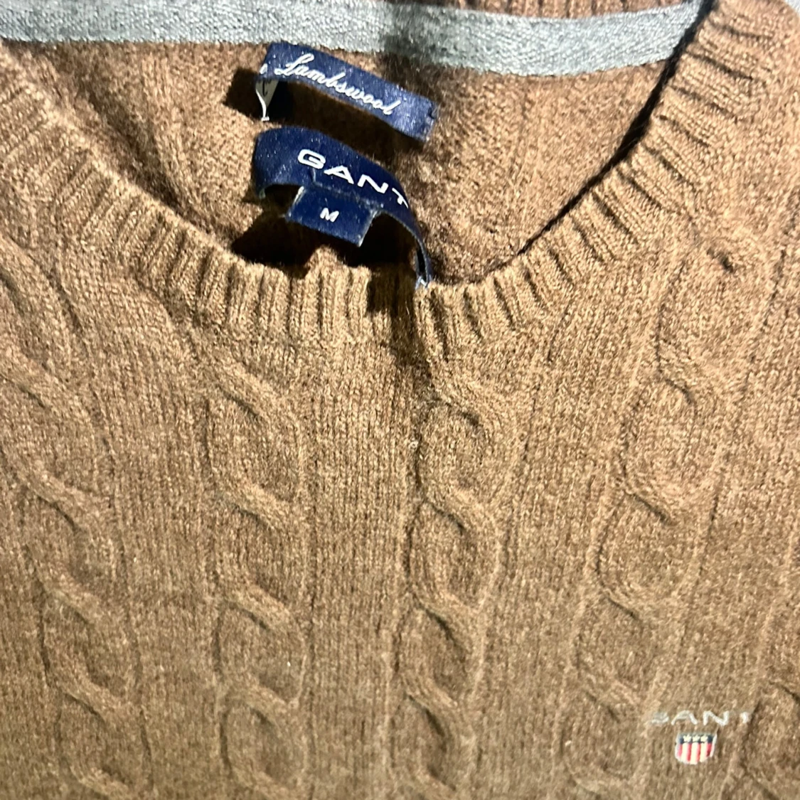 Gant stickad sweatshirt - 90