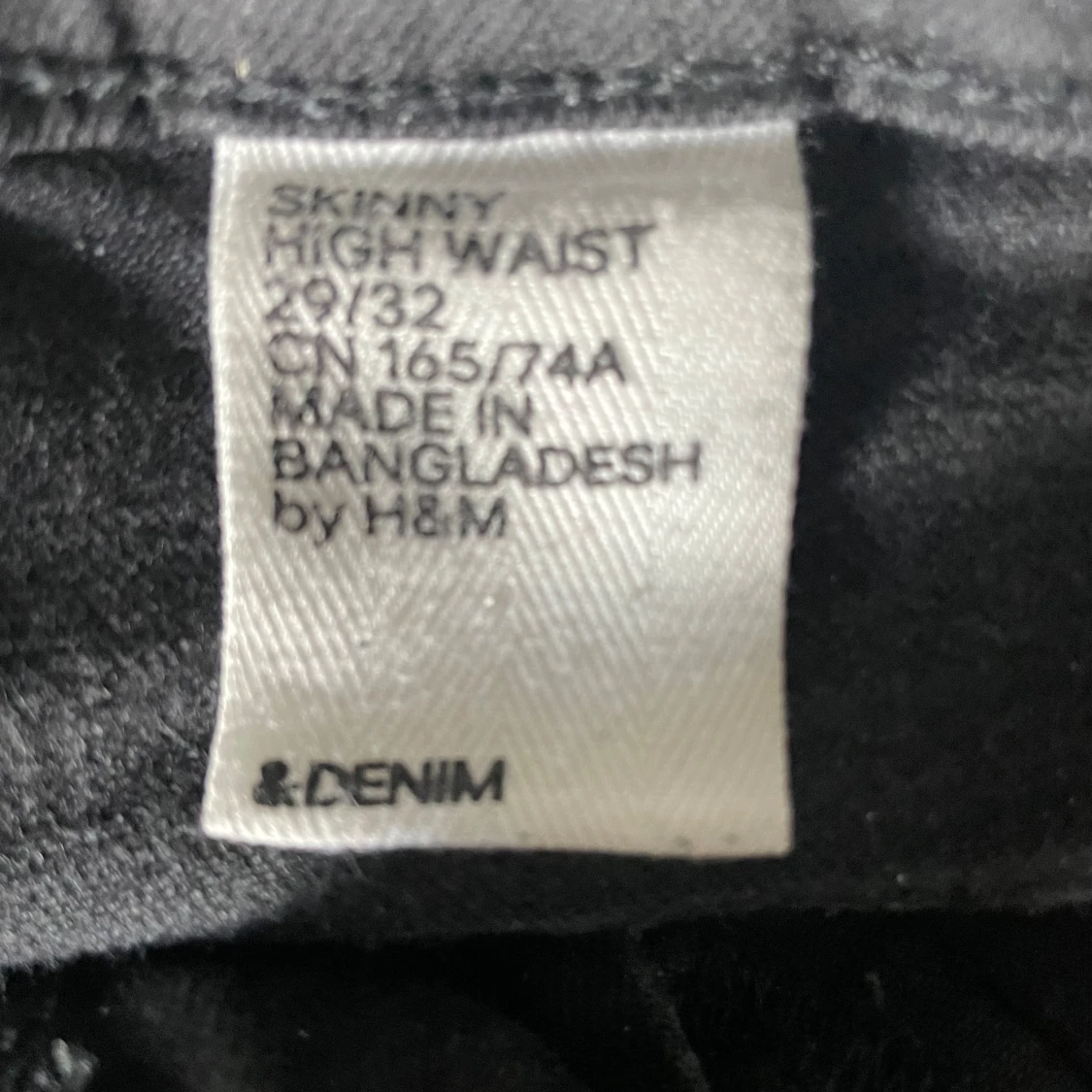 Jeans skinny, high waist strl 29/32 - 92