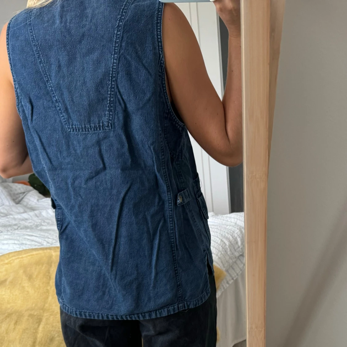 Oversized Jeansväst - 91