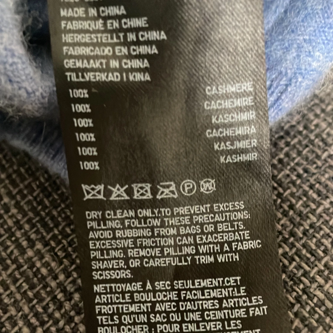 100% kashmir tröja - 92