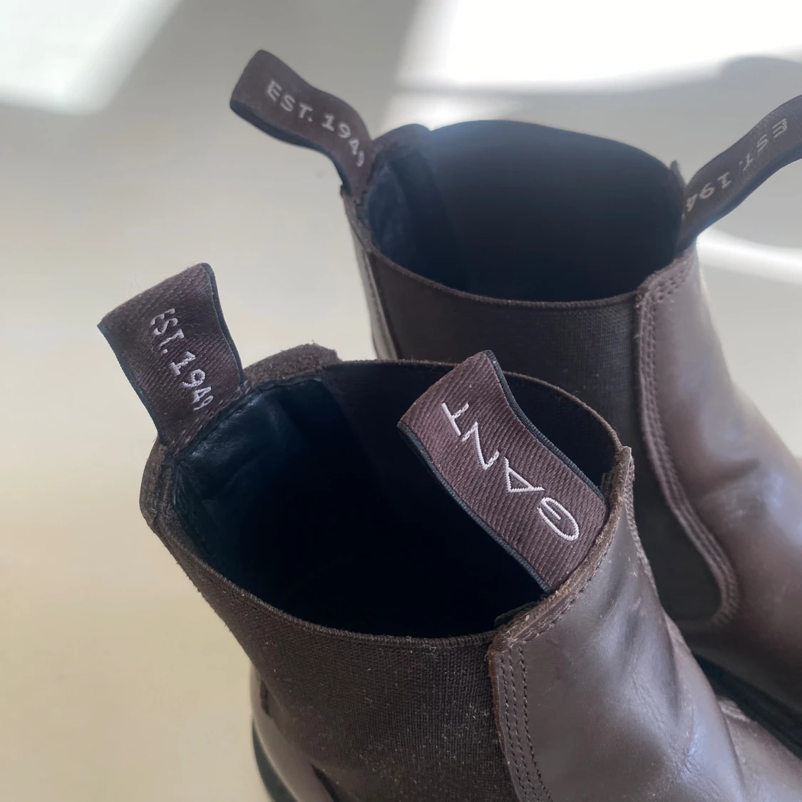 Gant Chelsea boots - mörkbrunt läder stl 41 - 90