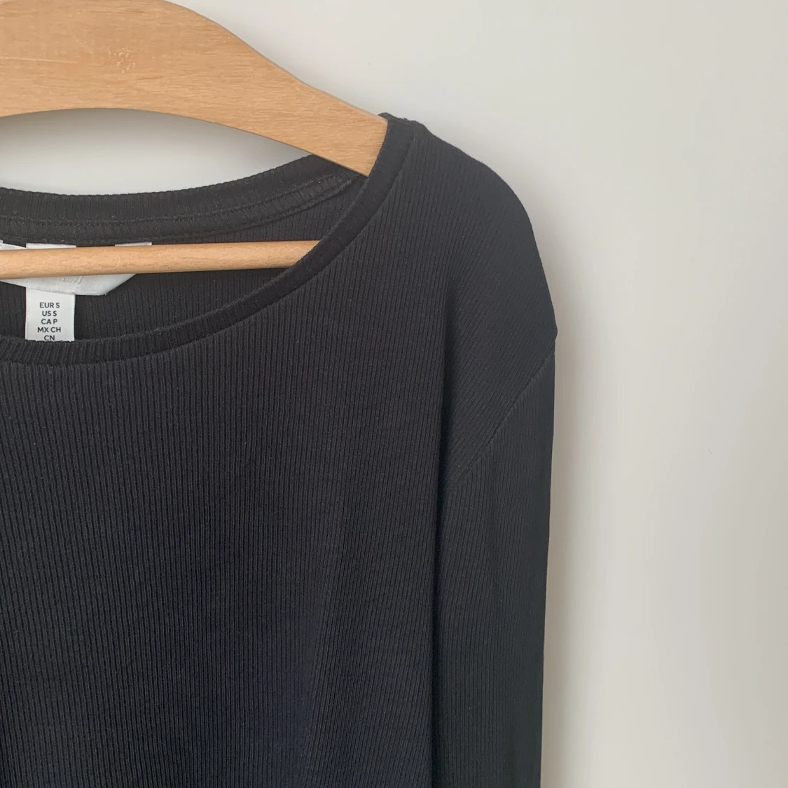 Svart långärmad tröja - 90