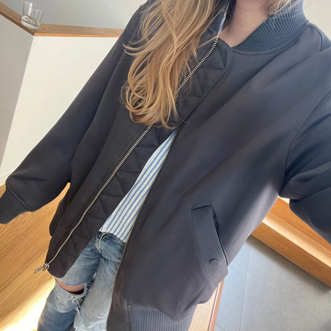 Höst bomber jacka  - 90