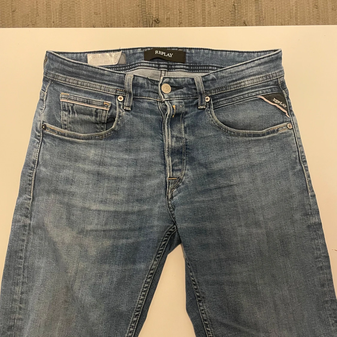 Blå jeans från Replay