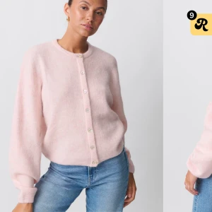 Rosa stickad kofta - Stickad kofta från Gina tricot i M❤️ använd 3 gånger