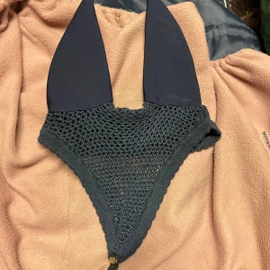 Blå lång huva - Fint skick🫶🏼 storlek cob 