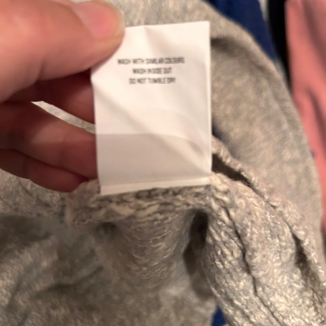 Grå stickad tröja från Dr. Denim - 93