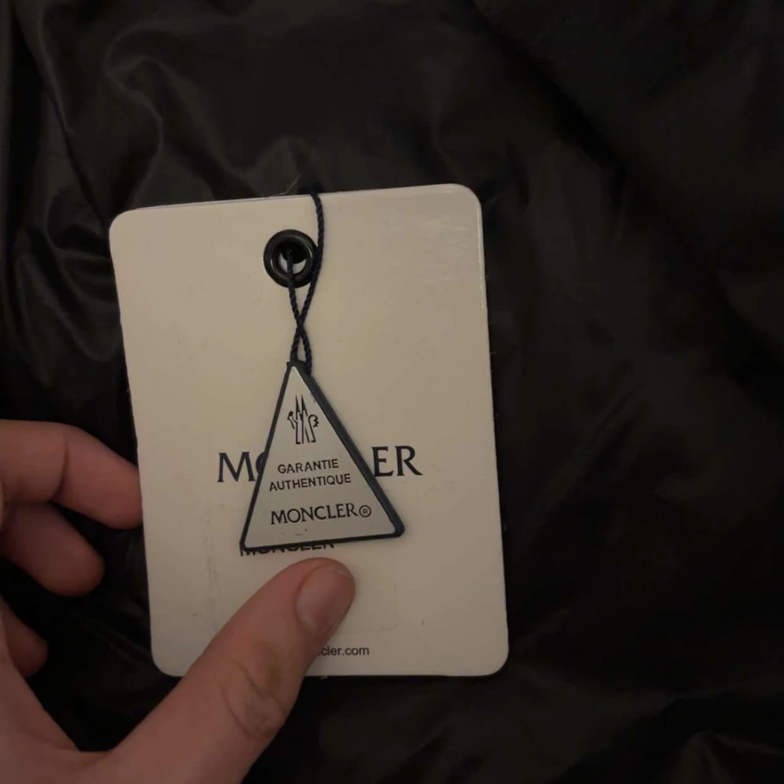 Svart pufferjacka från Moncler - 90