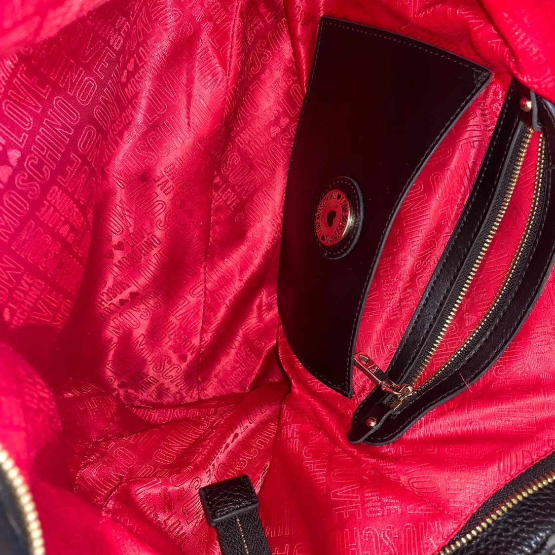 Svart axelväska från Love Moschino - 91