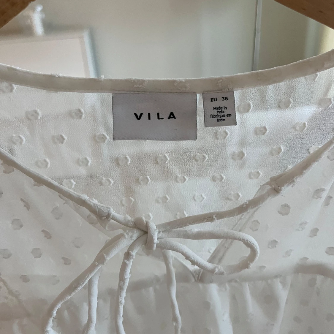 Super gullig vit blus från VILA💕 - 92