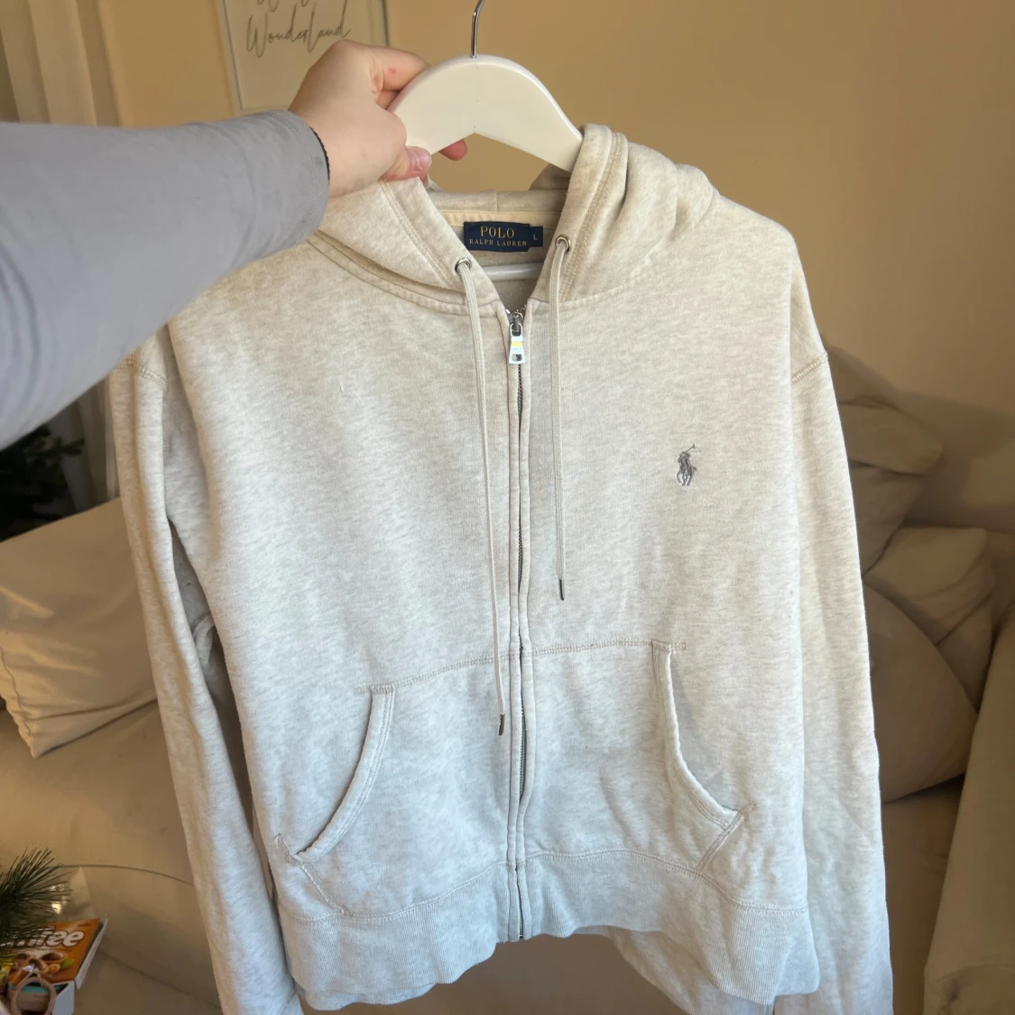 Beige hoodie från Polo Ralph Lauren - 90