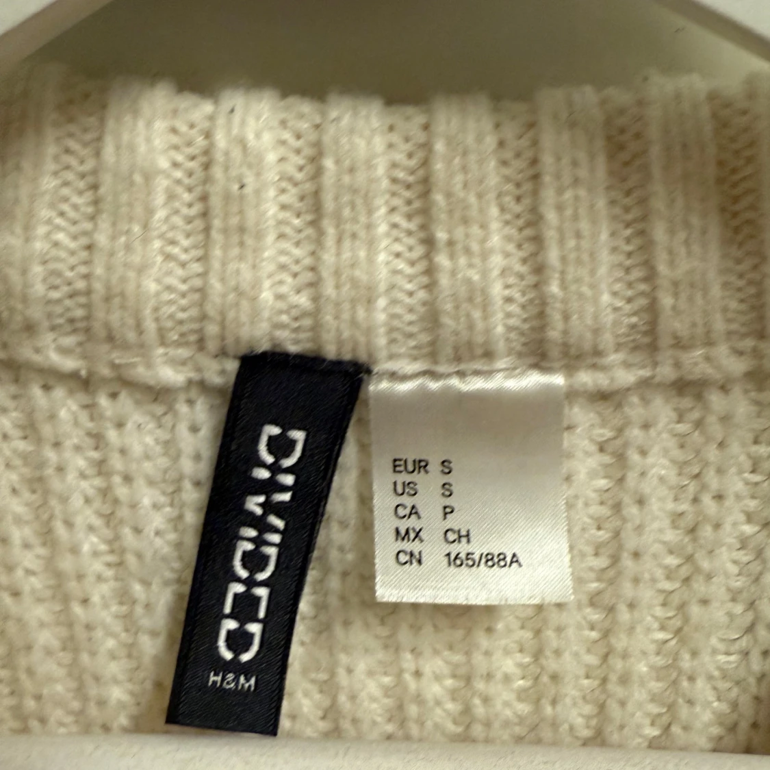 Vit stickad väst från H&M🤍 - 91