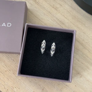 Edblad öronhängen med nittar - Säljer nu dessa fina edblad örhängena, säljs pågrund av att jag föredrar silver. Andvända 1 gång och är i nyskick. Pris kan diskuteras ❣️