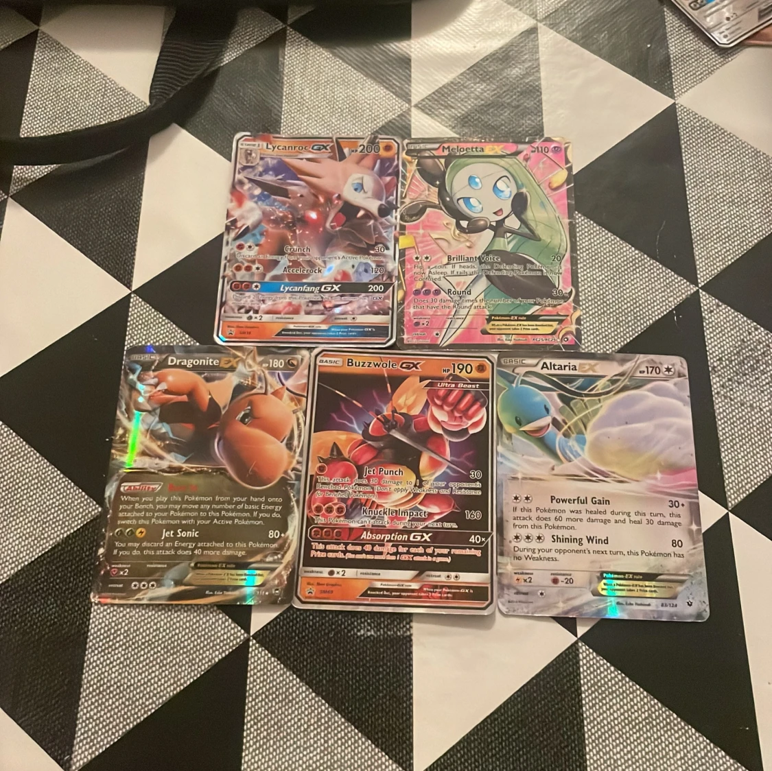 Samling av Pokémon GX och EX kort - 3