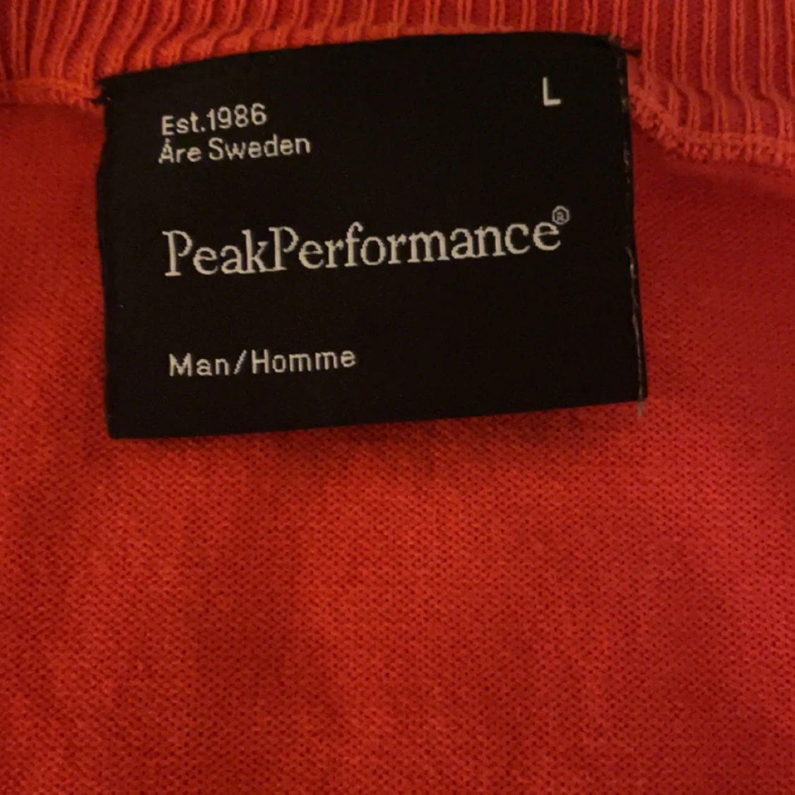 Orange tröja från Peak Performance - 1