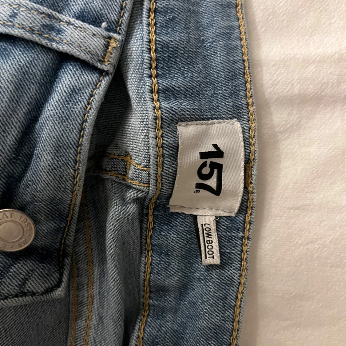 Blå jeans från 157 - 4