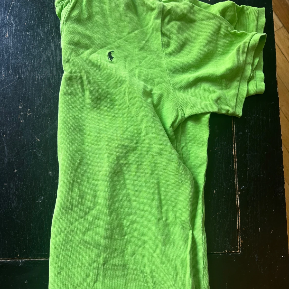 *brat* Grön pikétröja från Ralph Lauren - 92