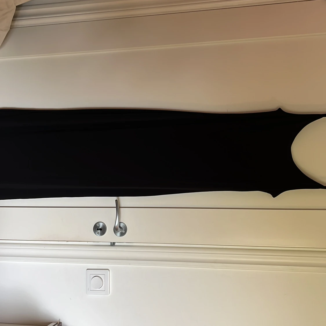 Svart långklänning