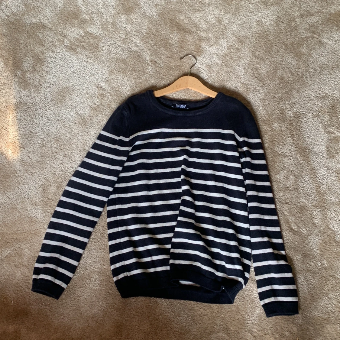 Superfin randig tröja