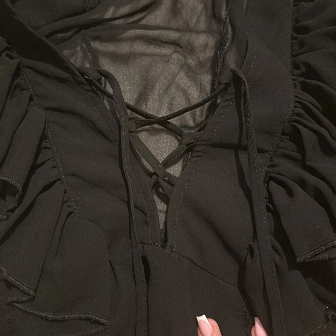 Svart blus från Boohoo - 92