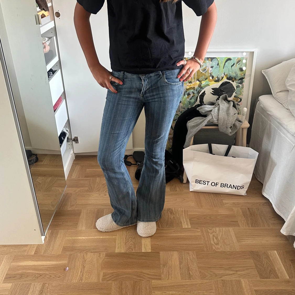 Urban Outfitters randiga jeans - 90