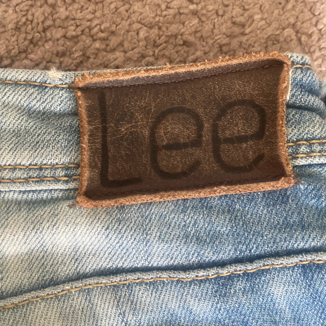 Lågmidjade lee shorts  - 91