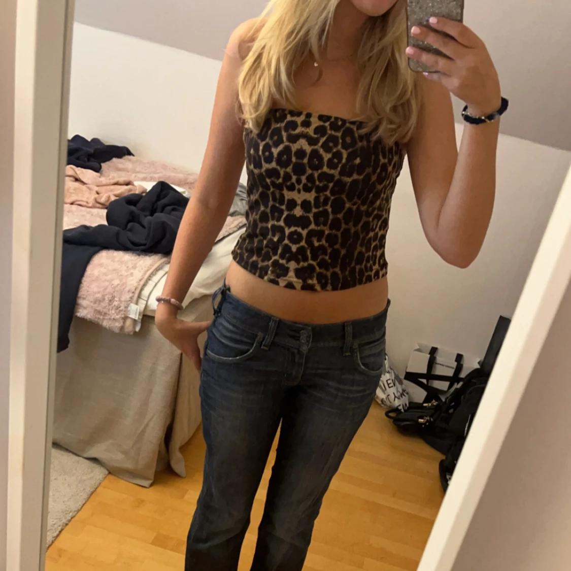 Leopard tubtopp - 90