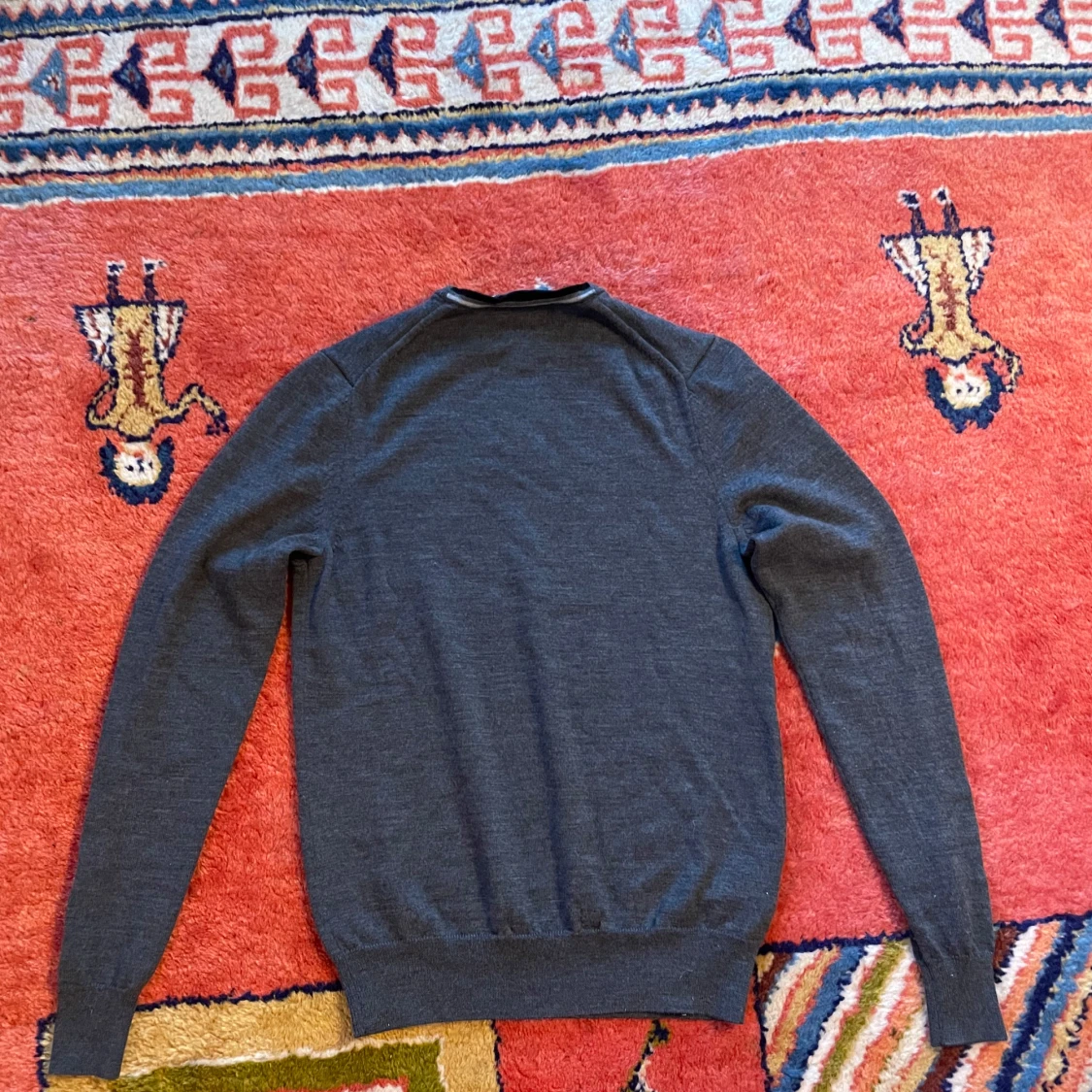 Grå ulltröja från Fred Perry - 90