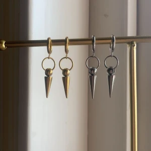 Örhängen  - Jättesnygga örhängen i rostfritt stål 💕Modell ”Xandra” finns i både guld och silver 