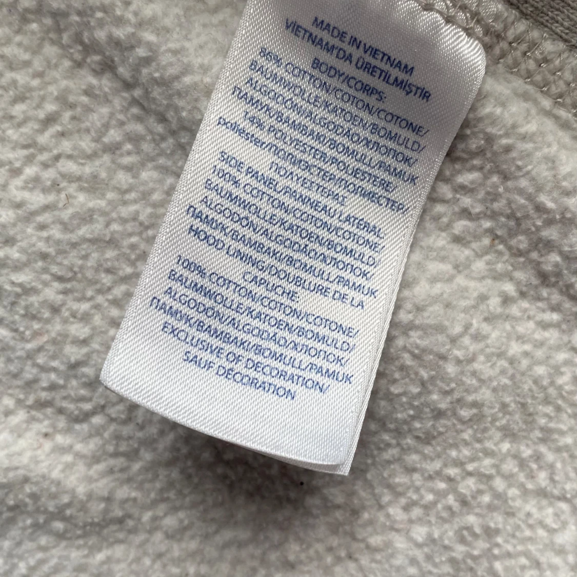 Grå Polo Ralph Lauren Hoodie strl M - 93