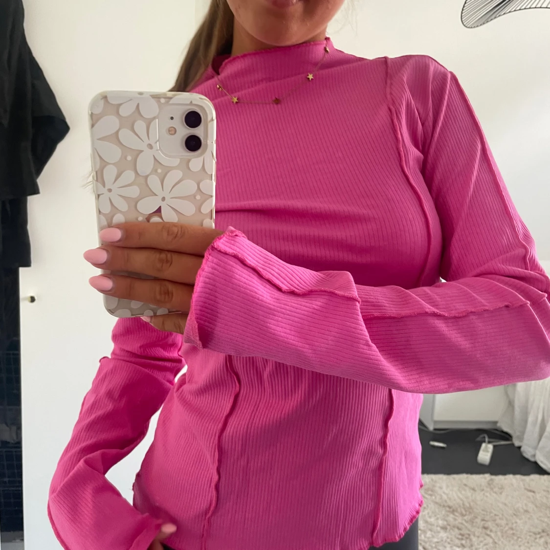 Rosa söt tröja - 90