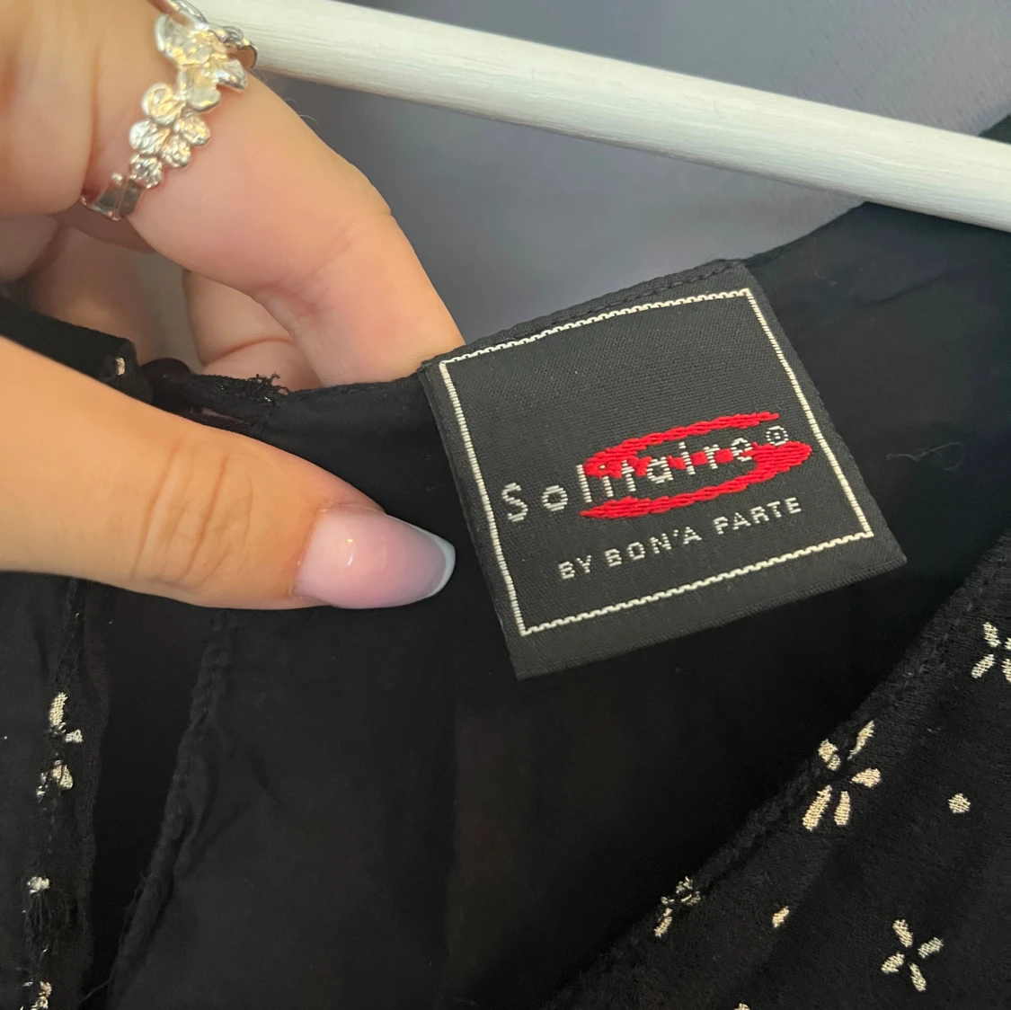 Mönstrad klänning - 91