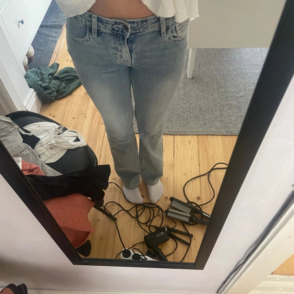 Lågmidjade jeans 
