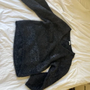 Glittrig tröja  - Jätte bra skick, ifrån Hm. Använt 1 gång på nyår förra året. Nypris var ca 300.