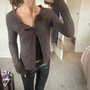 Stickad kofta - Stickad kofta från hm