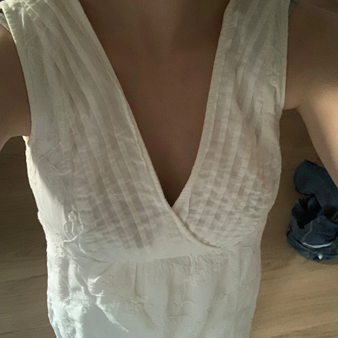 Vit studentklänning  - 91