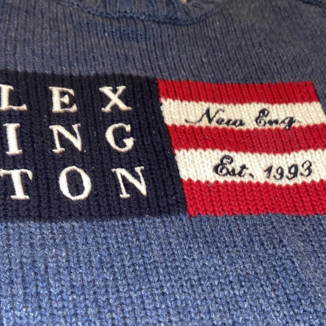 Mörkblå Lexington Tröja  - 91