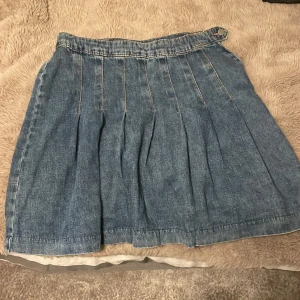 Jeanskjol - Blå jeans kjol