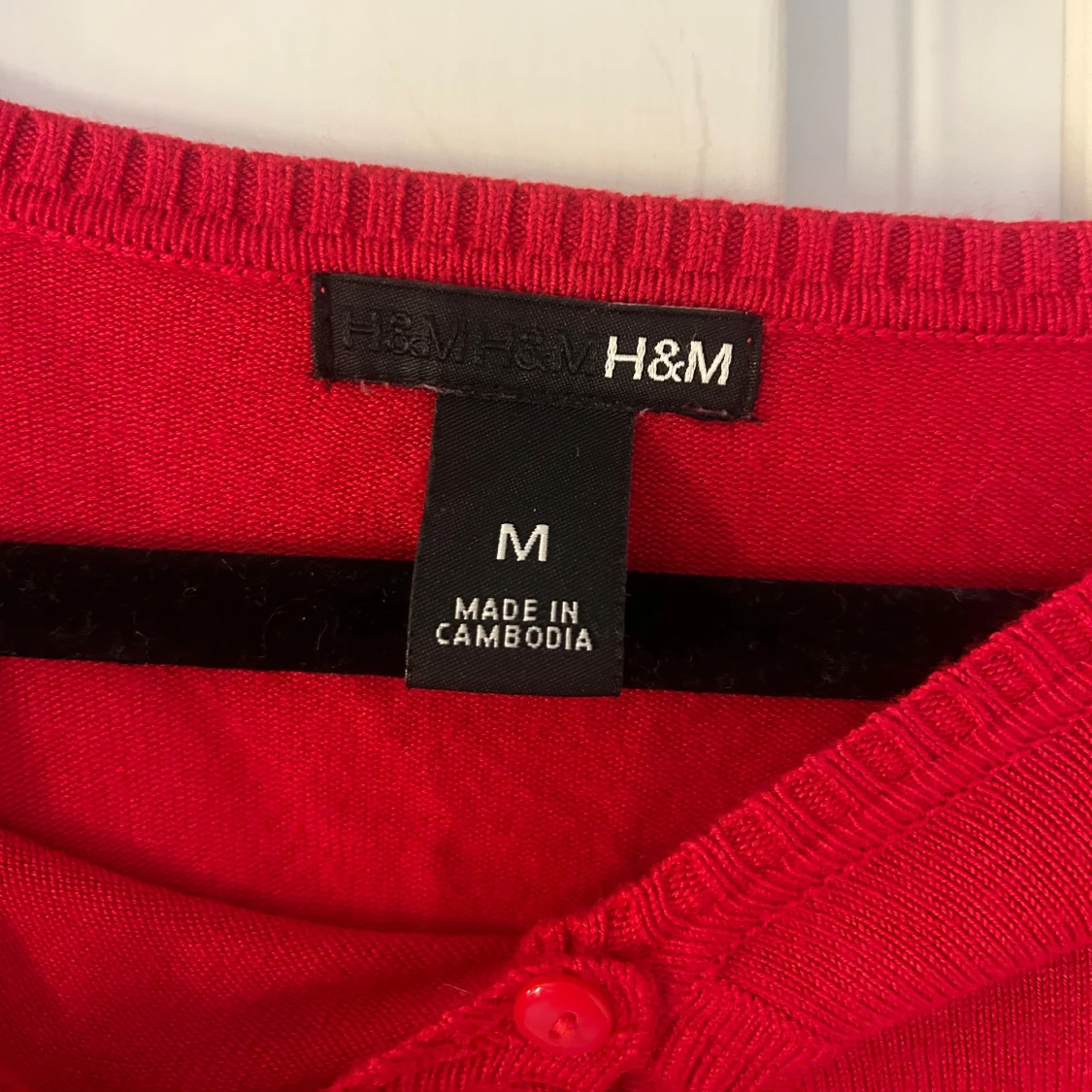 Röd kofta från H&M - 1