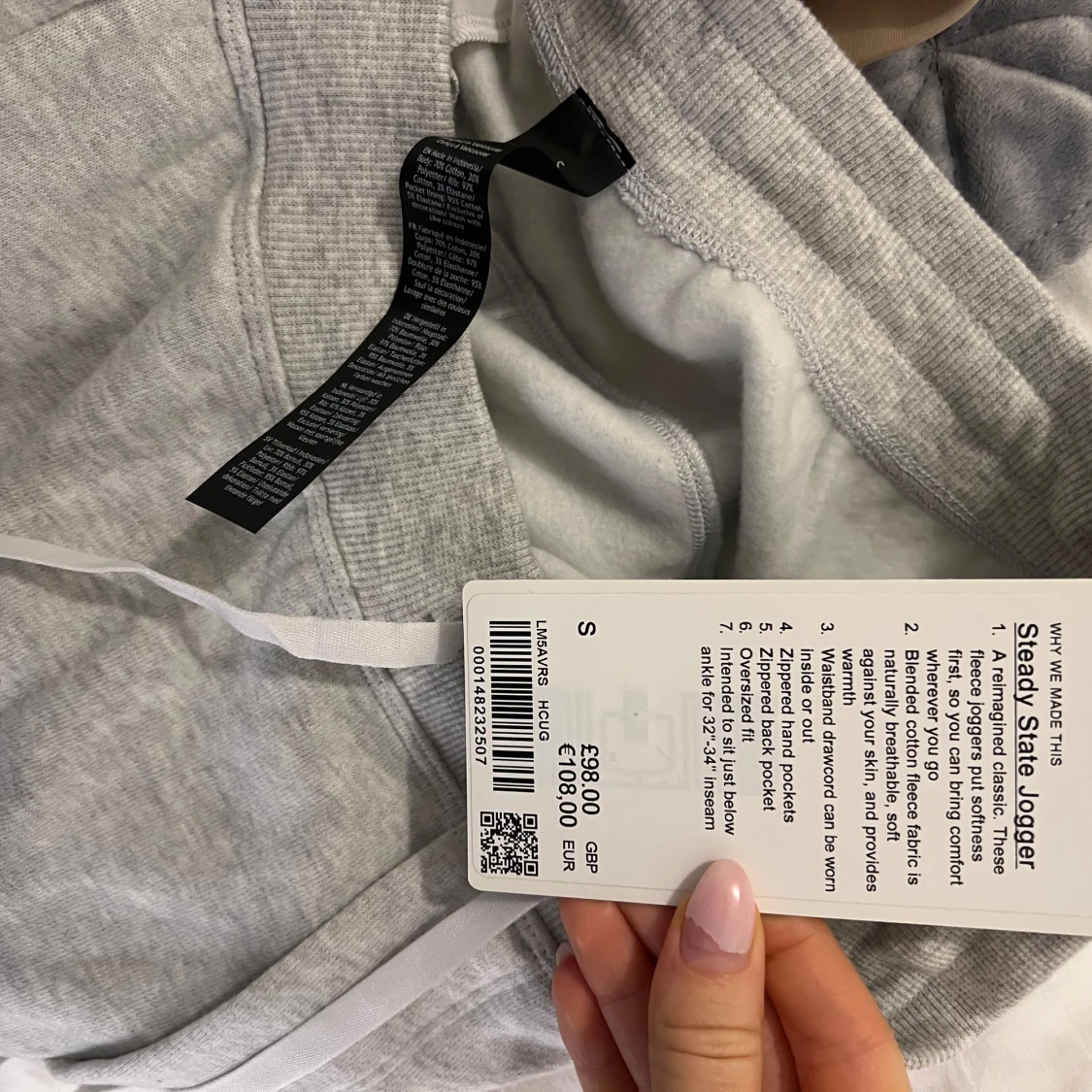 Lululemon Grå mjukisbyxor  - 1