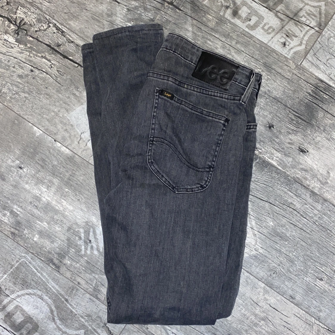 Svarta jeans från Lee - 1