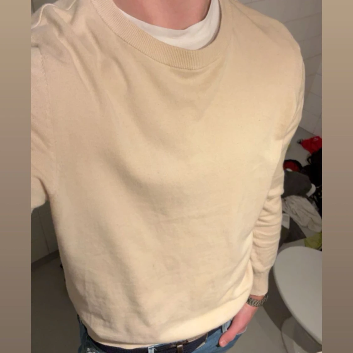 Beige tröja från H&M