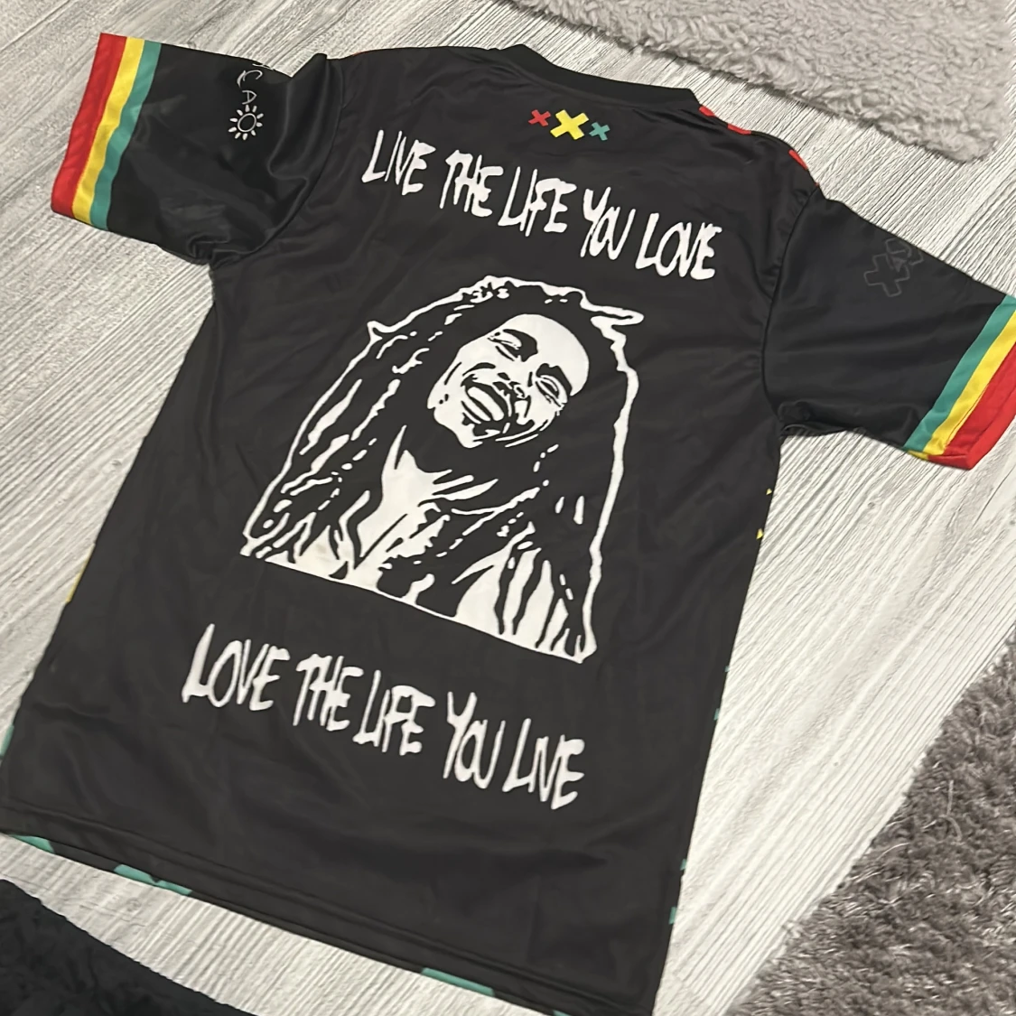 Ajax fotbollströja med Bob Marley på ryggen  - 1