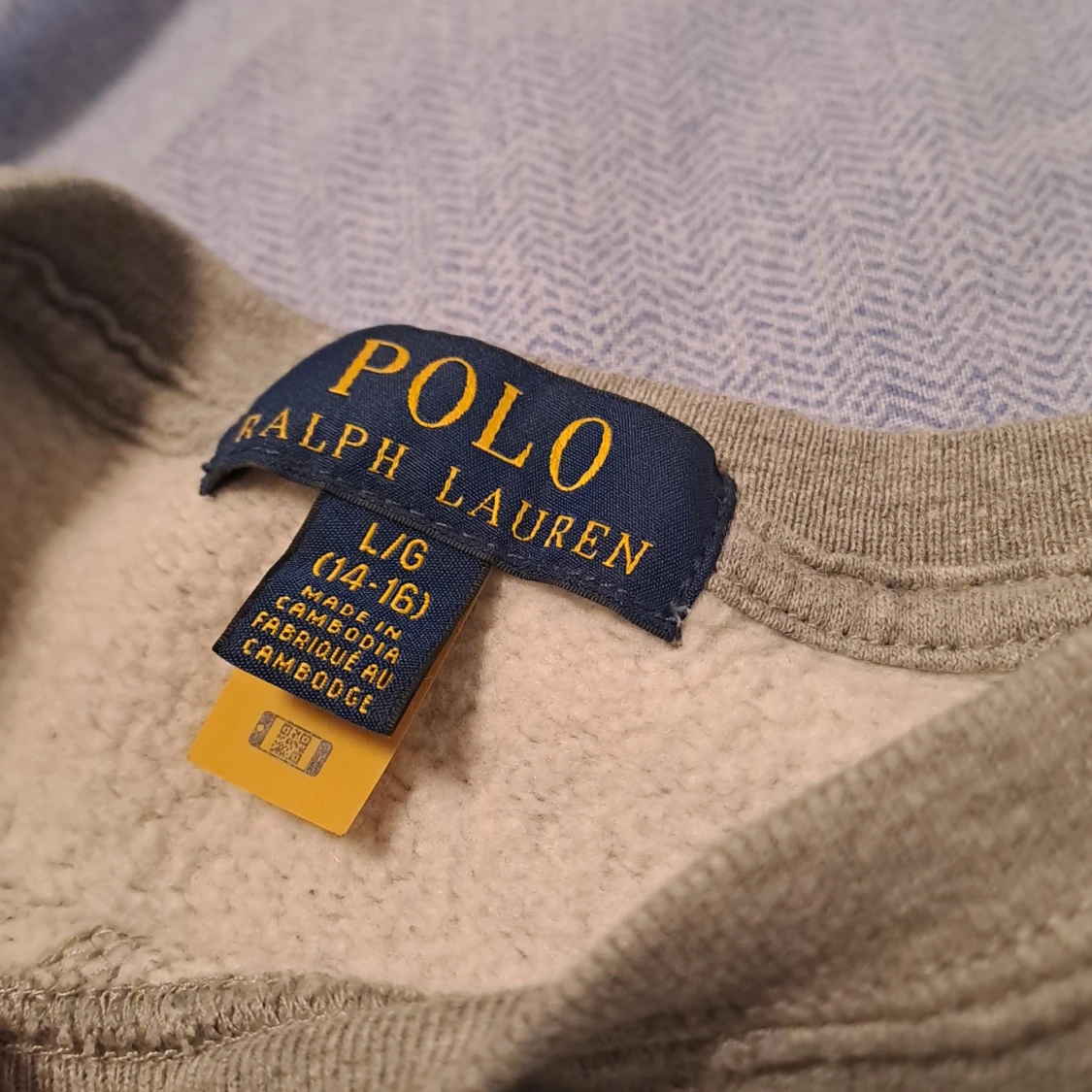 Grå sweatshirt från Polo Ralph Lauren - 3