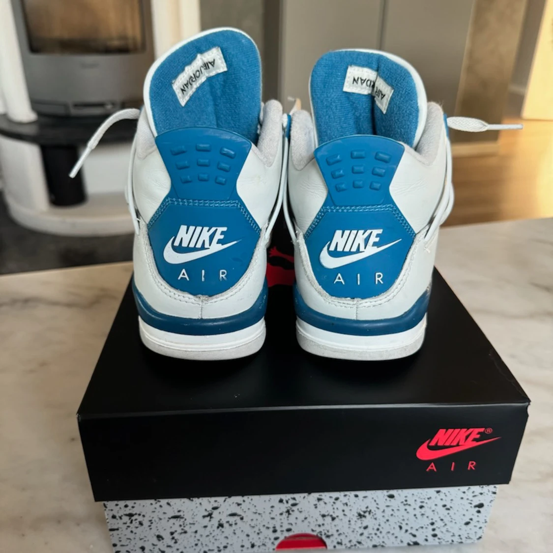 Air Jordan 4 Retro GS, Military blue - 1