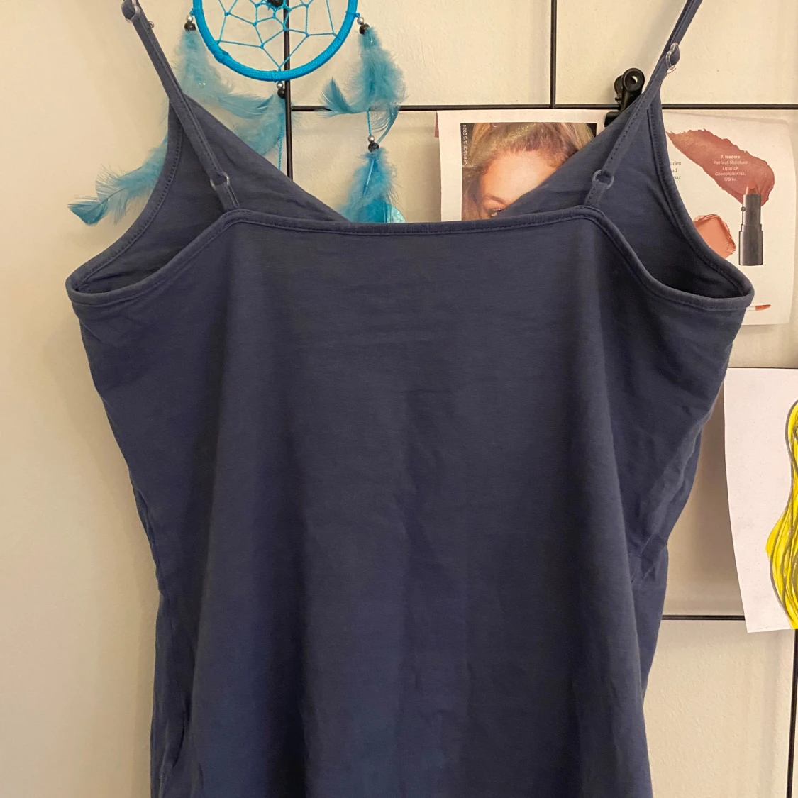 Mörkblå linnetopp - 1