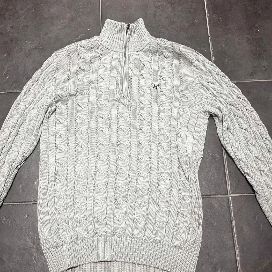 Williot half zip grå - 2