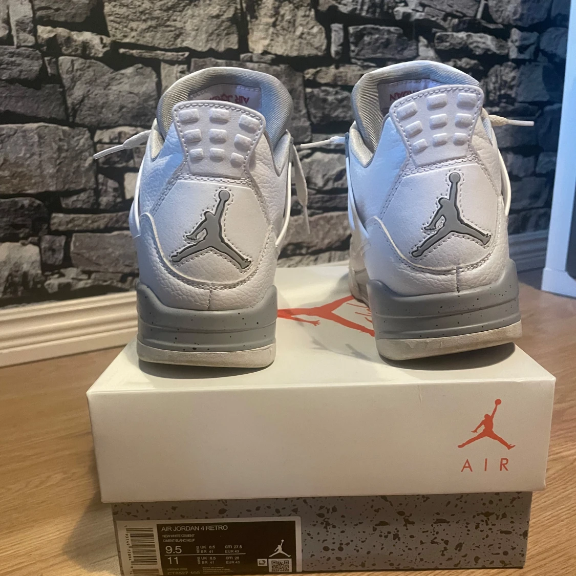 Vita Nike Air Jordans - 3