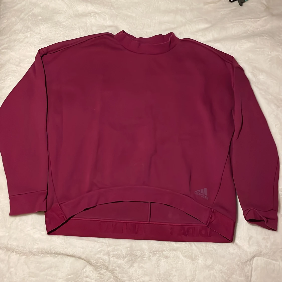 Vinröd träningströja från Adidas - 1