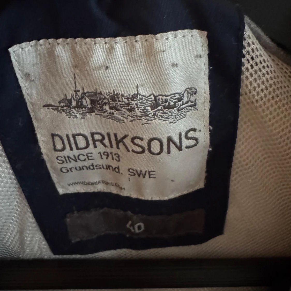 Mörkblå jacka från Didriksons - 3